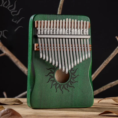 Hluru Kalimba 17 21 Key Kalimba Finger Piano Solid Maple Wood Kalimba Thumb Piano Keyboard Musical Instrument Mbira for Beginner Beauty World Shop