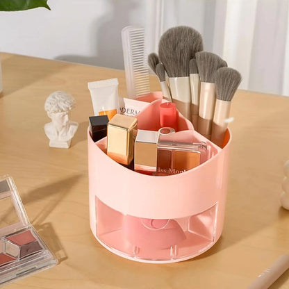 Cute Rotating Pen Holder Desktop Drawer Stationery Box Case School Office Desk Kawaii Stationery Storage Box Organizer Stickers Beauty World Shop