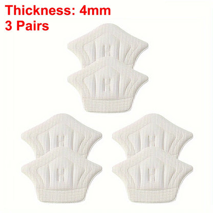 3pairs/6pairs Insoles Patch Heel Pads for Sport Shoes Back Sticker Adjustable Size Antiwear Feet Pad Cushion Insert Insole Beauty World Shop