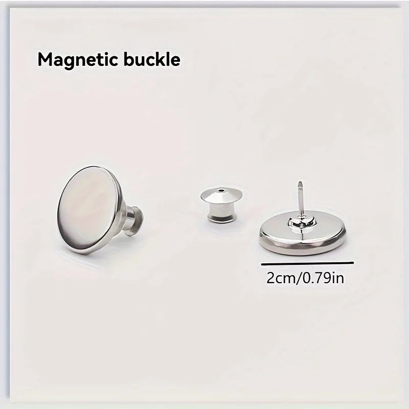 Modern metal magnetic hook, suitable for curtains - easy to install wall mounted magnetic buckle Beauty World Shop