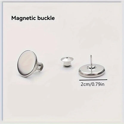 Modern metal magnetic hook, suitable for curtains - easy to install wall mounted magnetic buckle Beauty World Shop