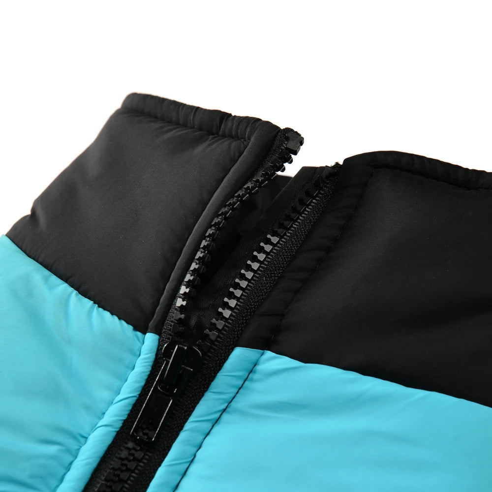 Waterproof Pet Dog Coat Vest For Small Large Dogs Winter Warm Puppy Clothes with D-ring Kitten Costume Golden Retriever Jacket