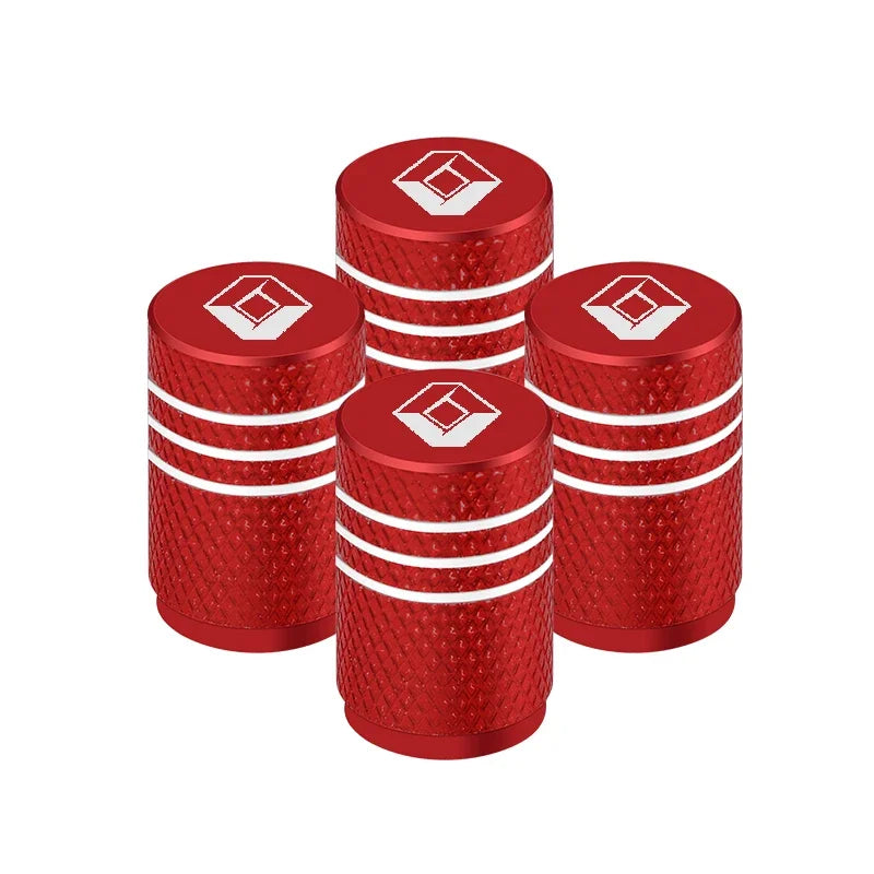 Car Keychian Tire Valve Caps Stem Case For Renault koleos duster megane 2 logan clio Auto interior Accessories Beauty World Shop