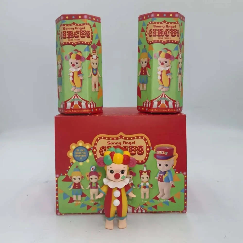 Sonny Angel Circus Series Blind box Action Figures Cute Mysterious Surprise Toy Anime Model Doll Child Christmas Gift Beauty World Shop