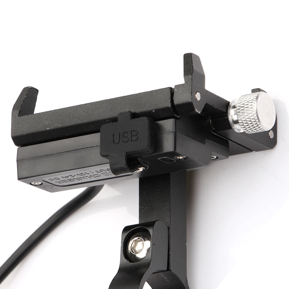GUB Aluminum Bicycle Phone Holder Metal Bike Cell Mobile iPhone Stand for Motorcycle Scooter Handlebar Bike Headsets Stem Mount Beauty World Shop