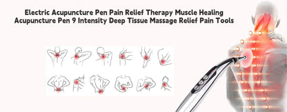 Electronic Acupuncture Pen Acupuncture Point Meridian Energy Meridian Massage Acupuncture Acup Pain Relieving Health Care Tool Beauty World Shop