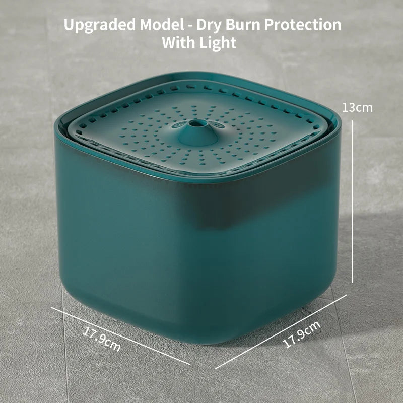 3L Cat Water Fountain Auto Recirculate Filter Large Capacity Filtring Cats Water Drinker USB Electric Mute Cats Water Dispenser Beauty World Shop