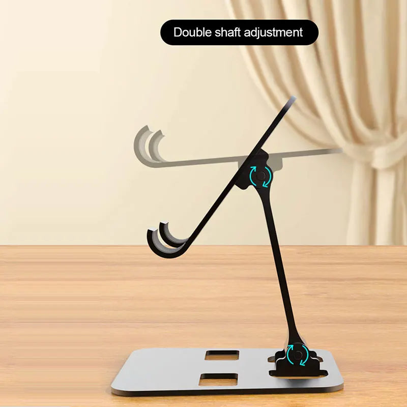 Universal Aluminum Alloy Portable Tablet Holder For iPad Air Pro Mini Tablet Stand Mount Adjustable Flexible Mobile Phone Stand Beauty World Shop
