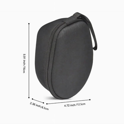 Hard Shell Storage Case Compatible with AfterShokz OpenRun/Trekz Air/Titanium Mini Bone Conduction Headphone Travel Carrying Bag