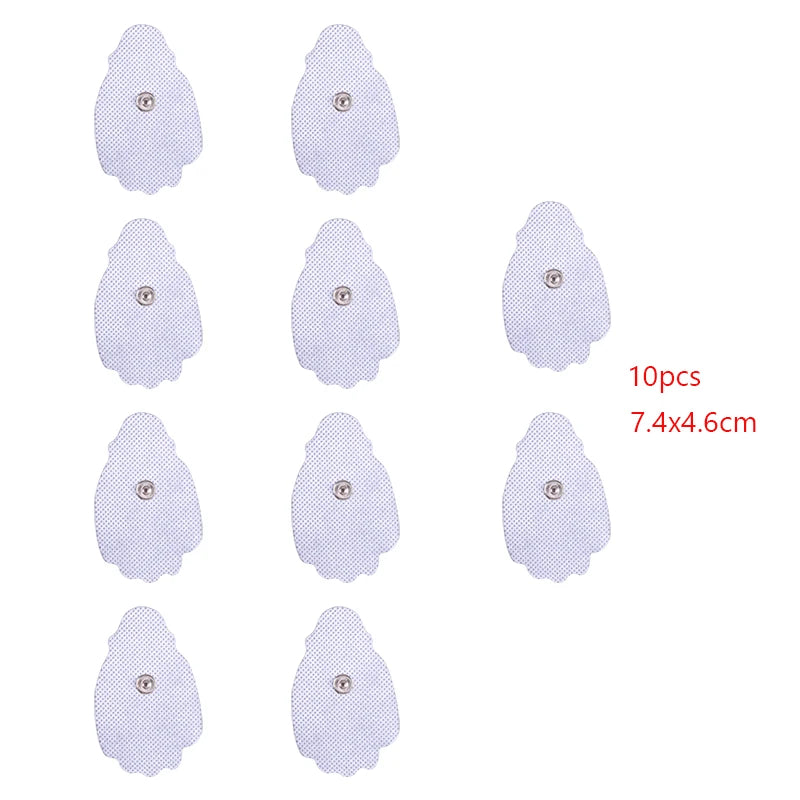 Reusable Self Adhesive Gel Electrode Pads for Tens Acupuncture Physiotherapy Digital Electrode Therapy Machine Pulse Stimulator Beauty World Shop