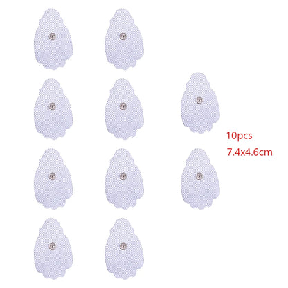 Reusable Self Adhesive Gel Electrode Pads for Tens Acupuncture Physiotherapy Digital Electrode Therapy Machine Pulse Stimulator Beauty World Shop