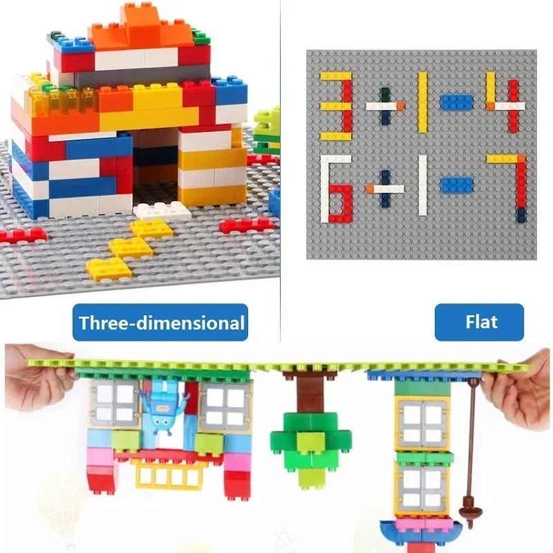 2Pcs Base Plate 32*32 32*16 Studs Classic Figures Building Blocks Plates Bricks Baseplate Blocks Children Toys For Kid Gifts Beauty World Shop