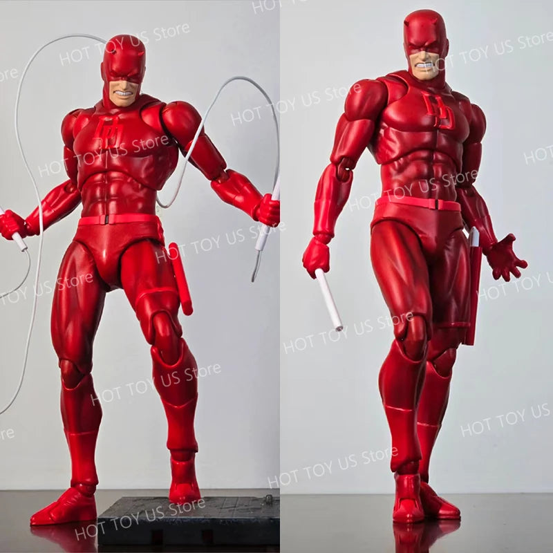 100% Original Ct Toys Daredevil Mafex 223 Comic Version Figure SHF Anime Action Figurine Statue Model Custom Gifts Kids Toys Beauty World Shop
