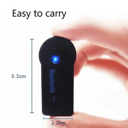 Wireless Bluetooth AUX Car Bluetooth 5.0 Receiver,3.5mm Socket Adapter,Audio Converter Mobile Phone Hands-Free Stereo Beauty Fashion