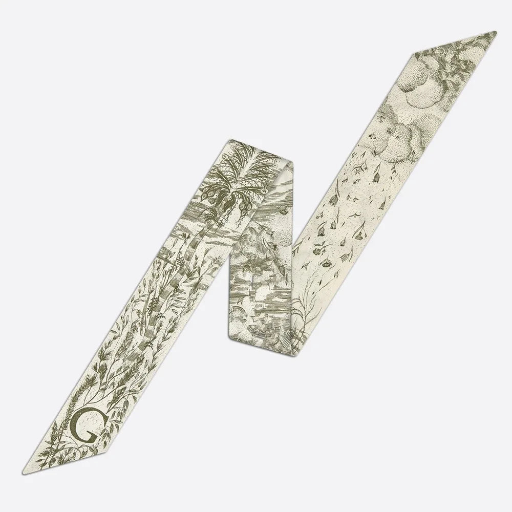 26 Letters Tarot Constellation Bag Scarf Twill Silk Scarves Women New Neckerchief Hair Headbands Beauty World Shop