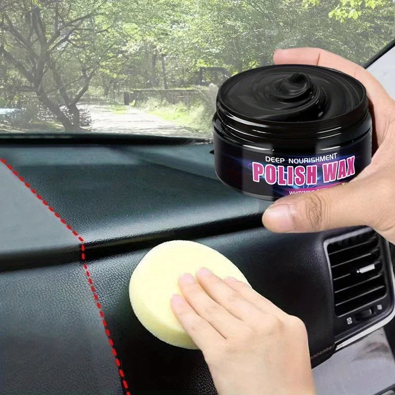 Universal Leather and Plastic Repair Polishing Wax - Automotive interior reconditioning cream Beauty World Shop