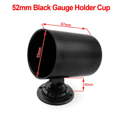 Universal 2INCH Car auto Gauge Holder 52mm manometer support Car Gauge Pod for Left Right Drive Car for 2 Inch 52mm Gauges Beauty World Shop