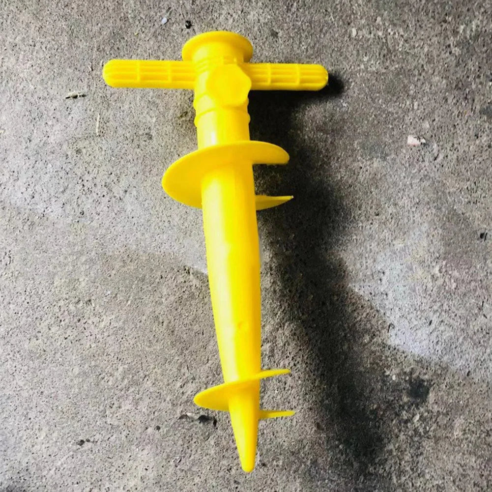 1PC Umbrella Base Adjustable Plastic Sun Beach Patio Sand Ground Fixing Tools Anchor Stand Spike Auger Keep Holder Garden Access Beauty World Shop