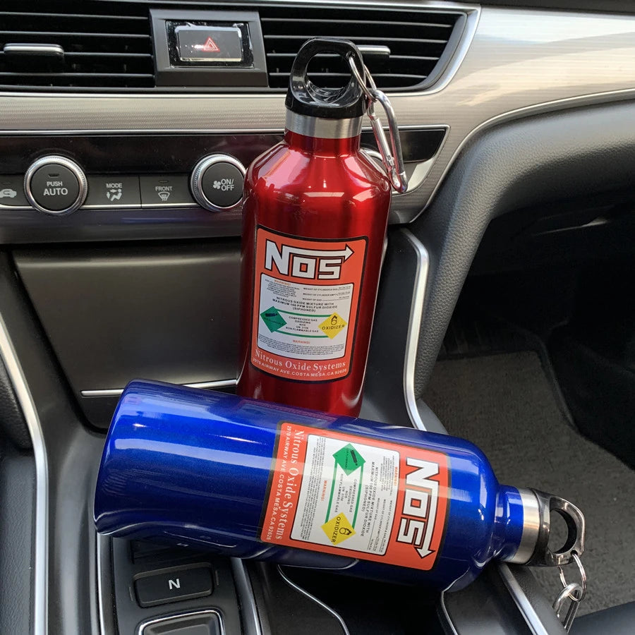 Car Insulation Cup NOS Nitrogen Cylinder Vacuum Stainless Steel Kettle 500ml High-capacity Travel Sports Bottle Water Cup 2025 Beauty World Shop