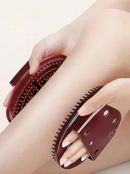 Universal Silicone Meridian Slimming Brush Leg Massage Tool Five Elements Dredging Body Beauty Health Care Scraping Equipment Beauty World Shop