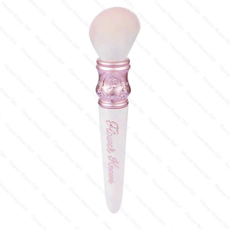 Flower Knows The Sweetie Bear Rounded Blush Brush  Loose Powder makeup Brushes Beauty World Shop