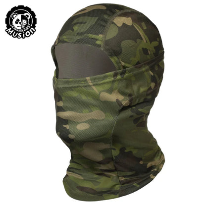 Motorcycle Balaclava Fashion Print Sun Protection Full Face Mask Breathable Mask Balaclava Bicycle Cycling Beauty World Shop