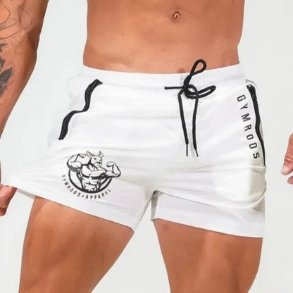 Sports Shorts Men Gym Workout Running Shorts Bodybuilding Joggers Summer Fitness Training Jogging Short Pants Male Beach pants Beauty World Shop