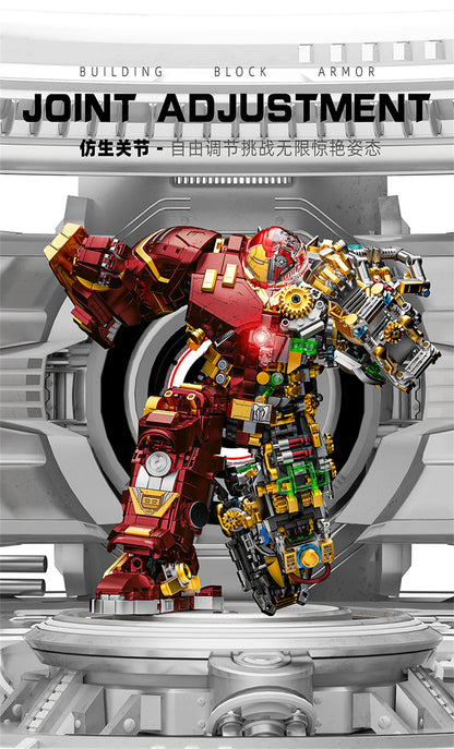 Variety Iron Heroes Blocks Action Figures Mark Building Sets Buster Mech DIY Brick Collectible Toys for Boys Adult Kids Gifts Beauty World Shop