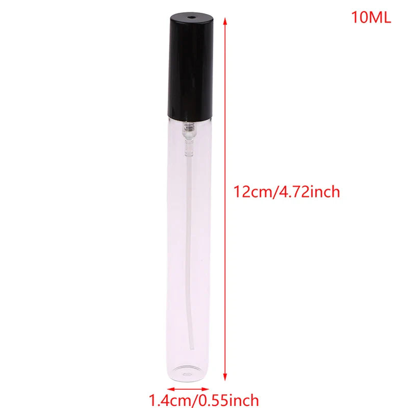 5ml 9ml 20ml Perfume Spray Bottle Empty Glass Atomizer Travel Cosmetic Bottl Sample Vials Refillable Drop Shipping Beauty Trend Shop