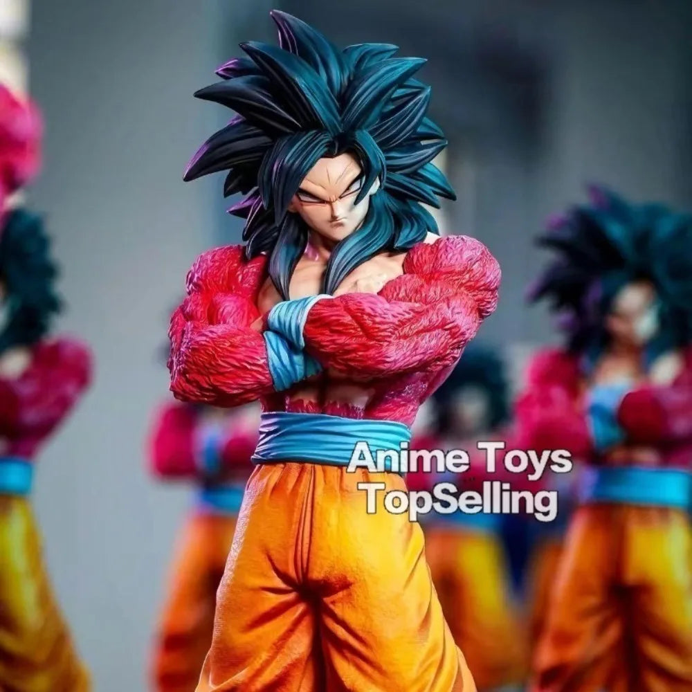 Anime Dragon Ball Figure Super Saiyan 4  Son Goku Statue PVC Collection Model Toys Gifts Beauty World Shop