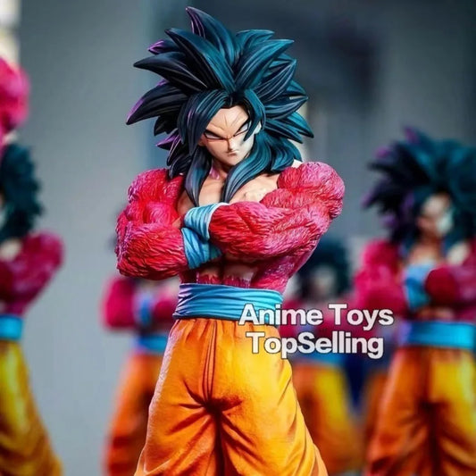 Anime Dragon Ball Figure Super Saiyan 4  Son Goku Statue PVC Collection Model Toys Gifts Beauty World Shop