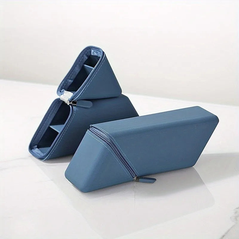 Foldable Silicone Pen Holder-Large Capacity Expandable Pencil Cup for Desk, Study & Office, Portable Gift for Students/Teachers Beauty World Shop