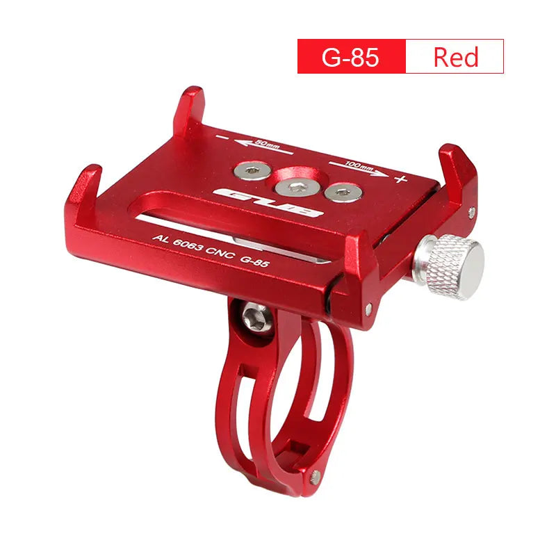 GUB Aluminum Bicycle Phone Holder Metal Bike Cell Mobile iPhone Stand for Motorcycle Scooter Handlebar Bike Headsets Stem Mount Beauty World Shop