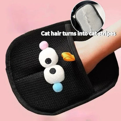 Cat Hair Cleaner Pet Gloves Household Hair Remover Cat Dog Hair Remover Brush Remover Hair Sticking Device Home Hair Scraper Beauty World Shop