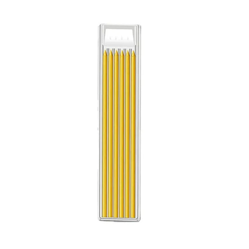2.8mm Solid Carpenter Mechanical Pencil with Sharpener for Woodworking Construction Long Head Carpenter Pencil Stationery Supply Beauty World Shop