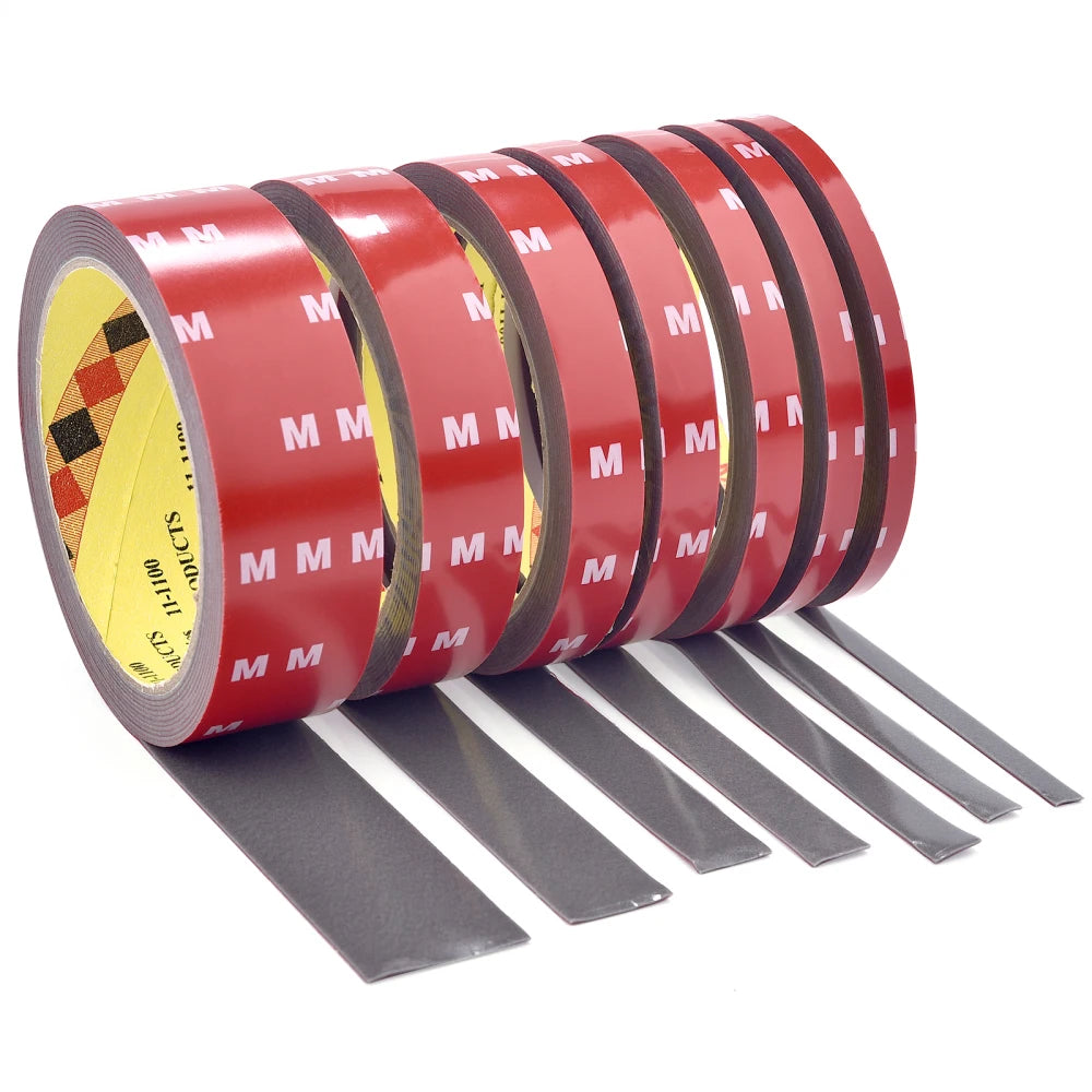 3Meters Strong Double Sided Adhesive Tape With High Viscosity For Automotive Use High Temperature Resistant Fixed Adhesive Patch Beauty World Shop