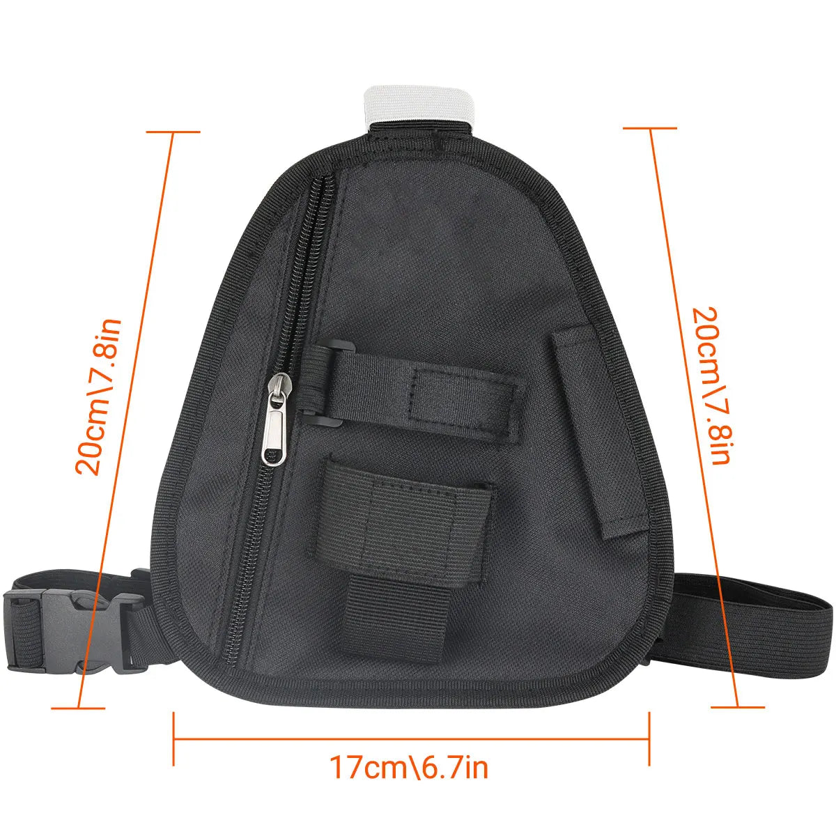 Walkie Talkie Chest Harness Shoulder Radio Holster Pack Adjustable Pouch Holster For Baofeng UV-5R UV-21 PRO Quansheng UV-K5 K6 Beauty Trend Shop