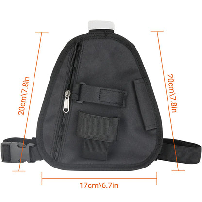 Walkie Talkie Chest Harness Shoulder Radio Holster Pack Adjustable Pouch Holster For Baofeng UV-5R UV-21 PRO Quansheng UV-K5 K6 Beauty Trend Shop