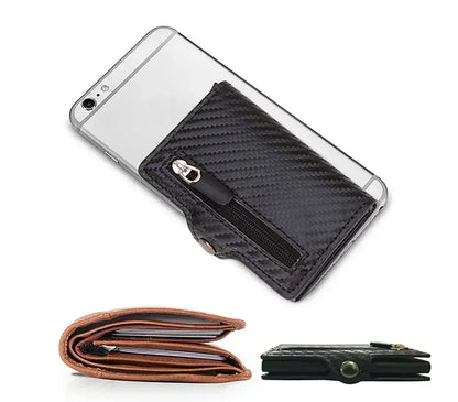 Anti Thief Rfid Credit Card Holder Smart Minimalist Wallet Pocket Men Women Slim Cardholder Bank Cash Creditcard Case Bag Purse Beauty World Shop