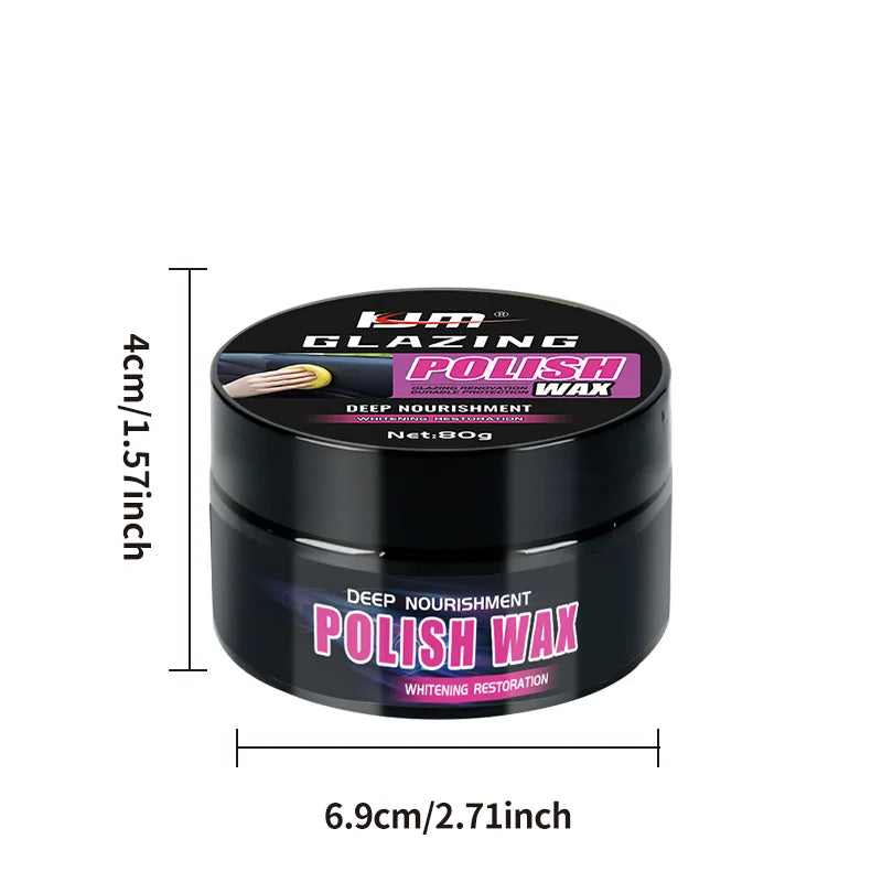 Universal Leather and Plastic Repair Polishing Wax - Automotive interior reconditioning cream Beauty World Shop