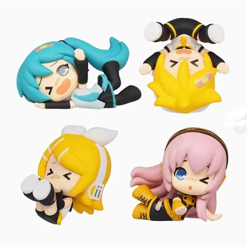 Anime Figure Hatsune Miku Kagamine Rin Kagamine Len Megurine Luka Collection Ornaments Blind Box Toys Children Gifts Beauty World Shop