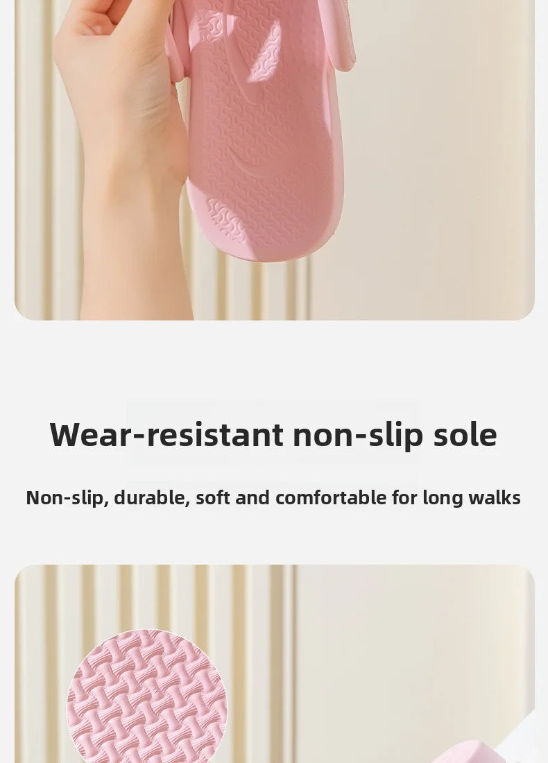 Foldable Travel Slippers Unisex EVA Flip Flops Hotel Non Slip Bathroom Indoor Outdoor Portable Lightweight Comfortable Beauty World Shop