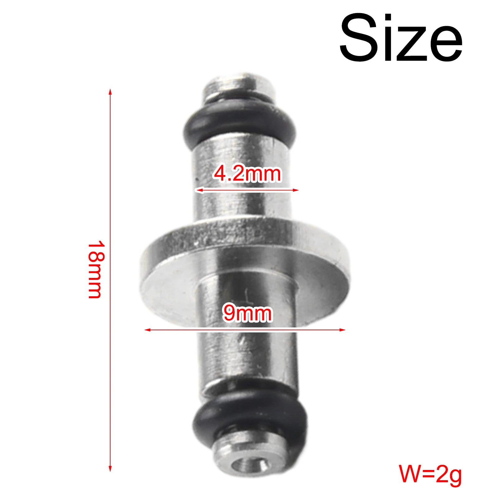 1pc Scuba Diving High Tube Pressure T End Air Spool With O-Ring For SPG Swivel Standard High Pressure Hoses Diving Accessories Beauty World Shop