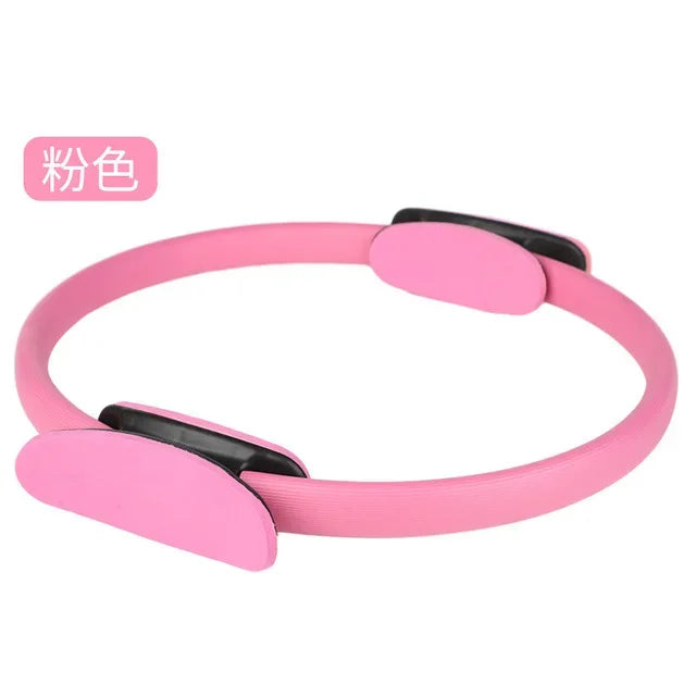 1Pcs Yoga Pilates Ring Non-slip Sports Resistance Ring Fitness Shaping Ring Pelvic Floor Muscle Training Fitness Yoga Equipment Beauty World Shop