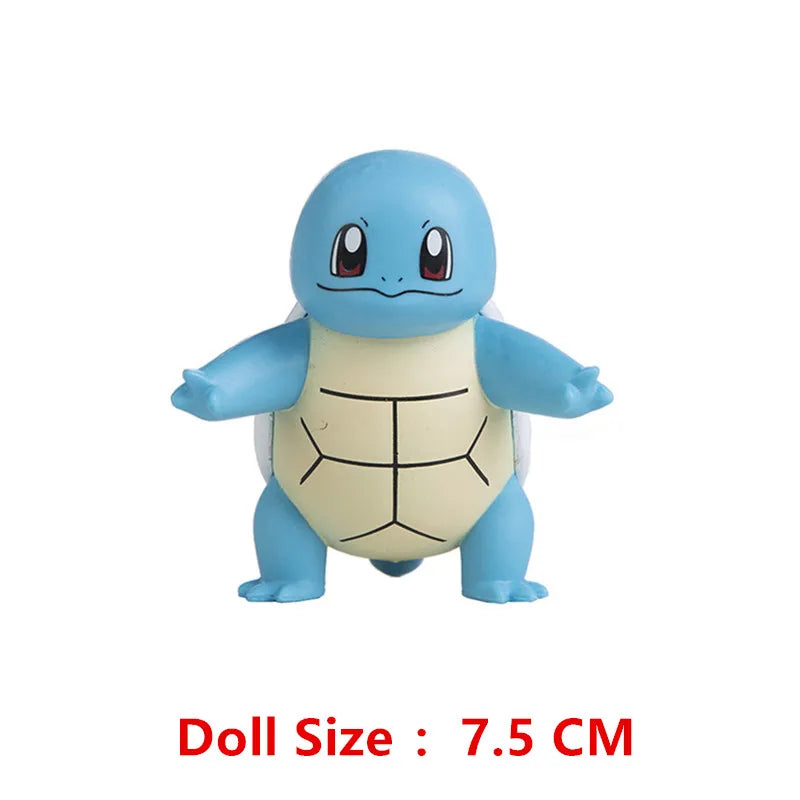 New 4-9CM Pokemon Cartoons Movie Anime Figure Gengar Pikachu Eevee Dragon Pet Action Figure Model Toy Christmas Gift Buy in bulk Beauty World Shop