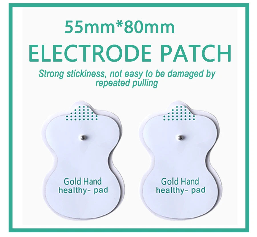 10/30/50pcs Electrode Pads for Tens Acupuncture Gel for For Digital Therapy Machine Massager Sticker Beauty World Shop