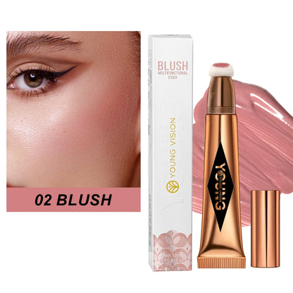 Multifunctional Liquid Blush Face Contour Highlight Eye Shadow Stick durable waterproof silky all-in-one creamy texture Beauty World Shop