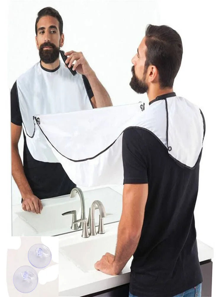 Men's Home Shaving Scarf, Shaving Cloth, Hair Cutting Hat, Hair Cutting Apron, Dirt Proof, Keep Clean Beauty World Shop