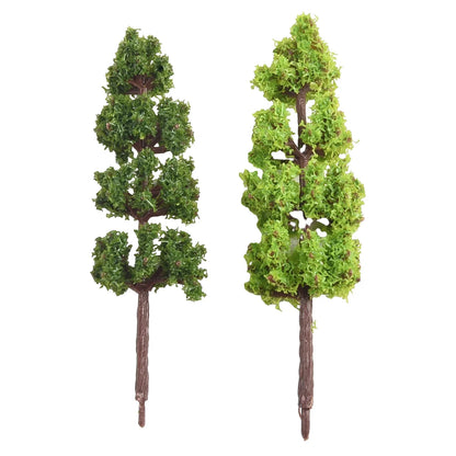 10/20/30pcs Fake Trees Artificial Miniature Tree Scenery Railroad Decoration Building Landscape Accessories DIY Diorama Garden Beauty World Shop