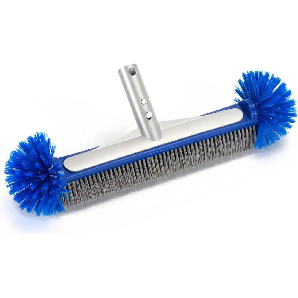Swimming Pool Brush Head With Corner Cleaning Brush Semi-spherical Bristles Easy To Install Pool Tile Scrubber Brush Beauty World Shop